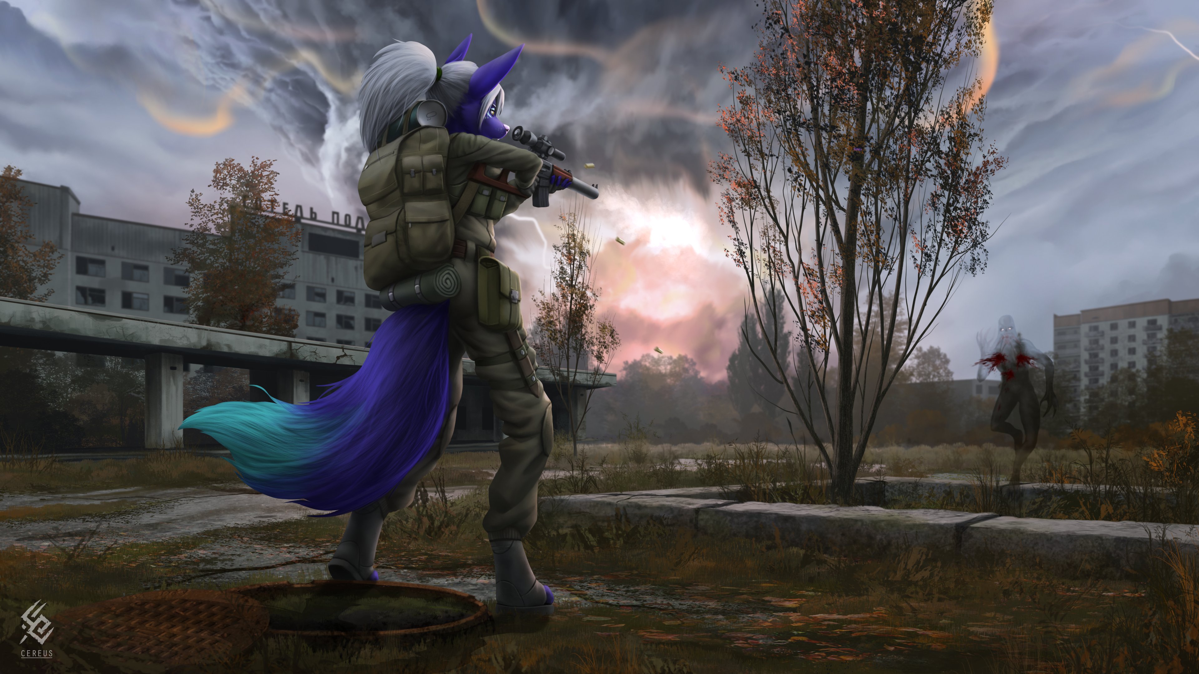 Furry сталкер