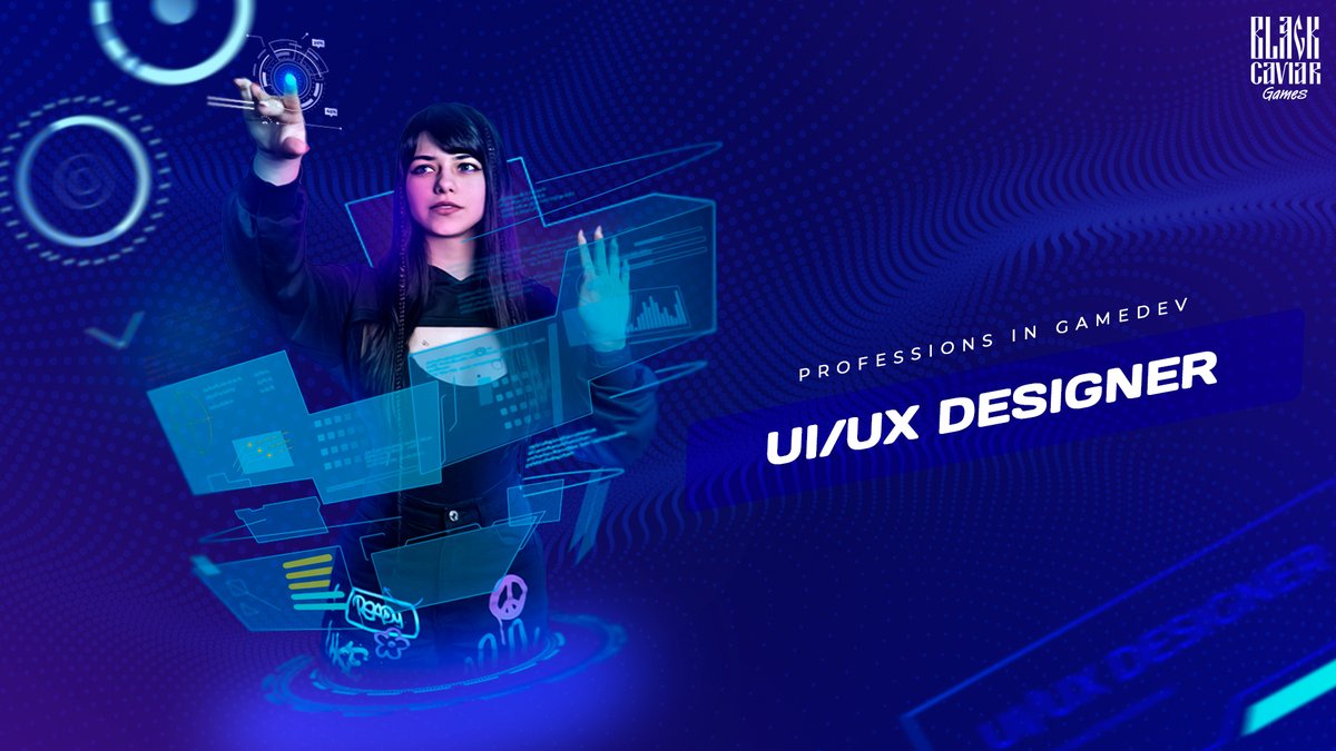 UI/UX Designer creates user-friendly and beautiful interfaces. 

It's an in-demand profession both in digital in general and in gamedev! You can learn more in our article: facebook.com/permalink.php?…