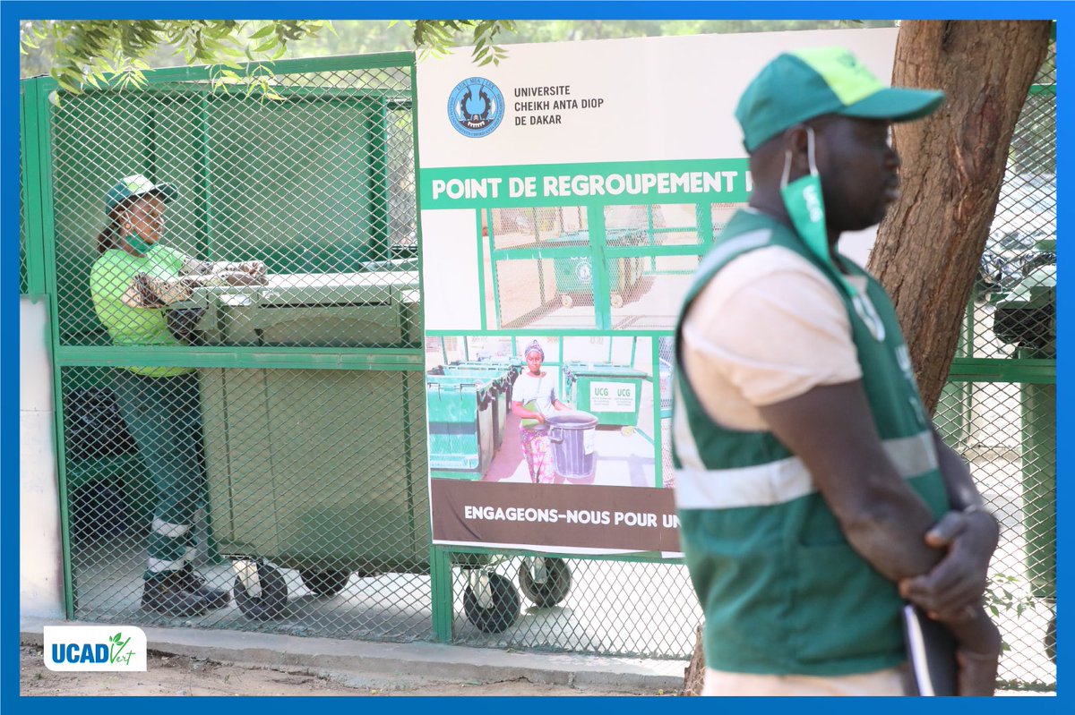UCAD_Senegal's tweet photo. #UCADVERT
#Convention #UCAD_UCG pour la transformation et la #valorisation des déchets plastiques
Une initiative pour l’#expérimentation de la maturité environnementale des Sénégalais
#kebetu #compublique #environnement #environmentalchallenges #bienetre @abdourami @PropreUcg https://t.co/3OiMOuUVi5