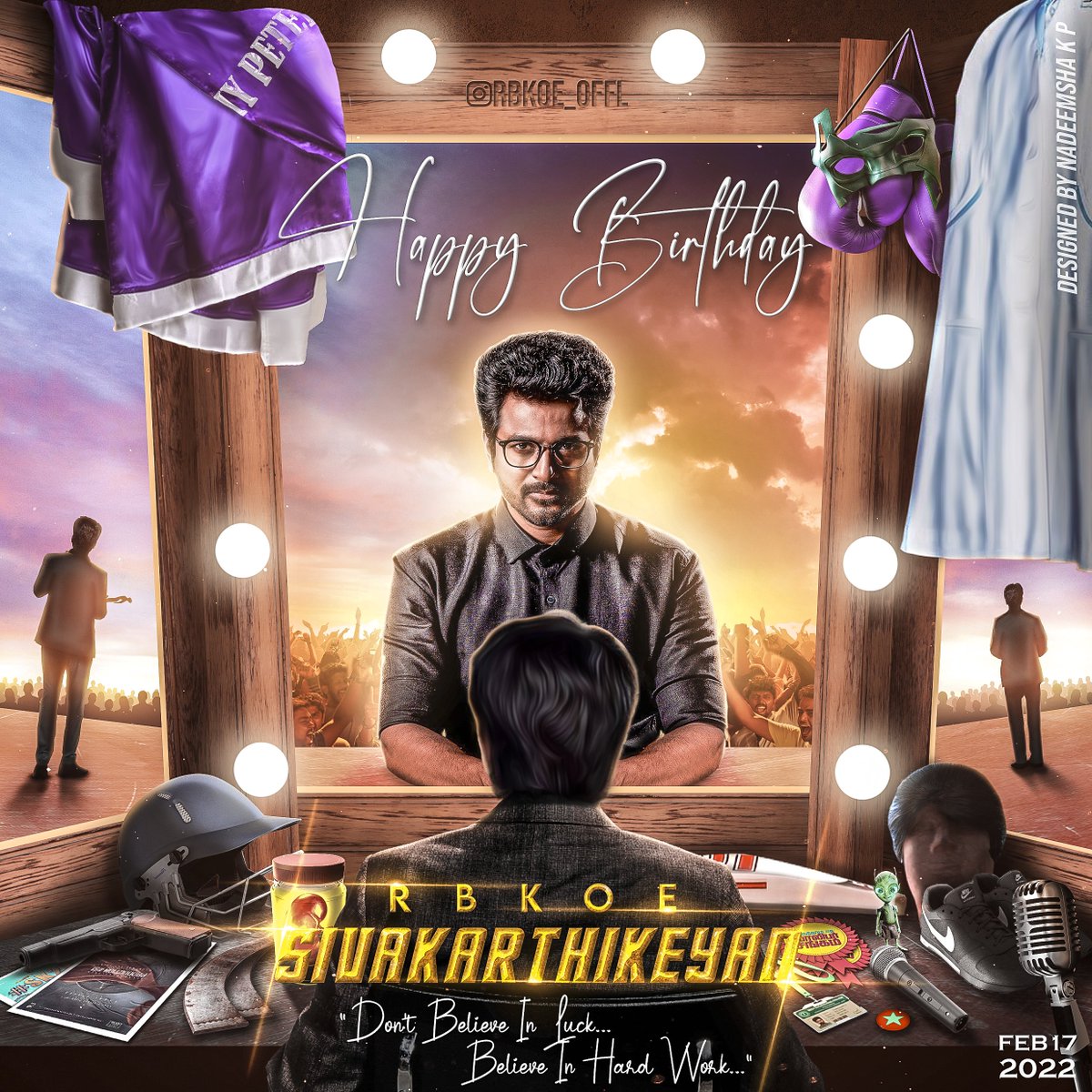 RBK_Offl's tweet photo. *" Here is The Detailed SK B'DAY CDP ( FEB 17 2022 ) From Team @RBK_Offl "*

👉🏻 #HappyBirthdayPrinceSK 👈🏻
HappyBirthdayThalaiva "😘🤍"

_( Designed By @nadeemshakp )_

#rbkoe_offl @Siva_Kartikeyan https://t.co/nqzsl5gavp