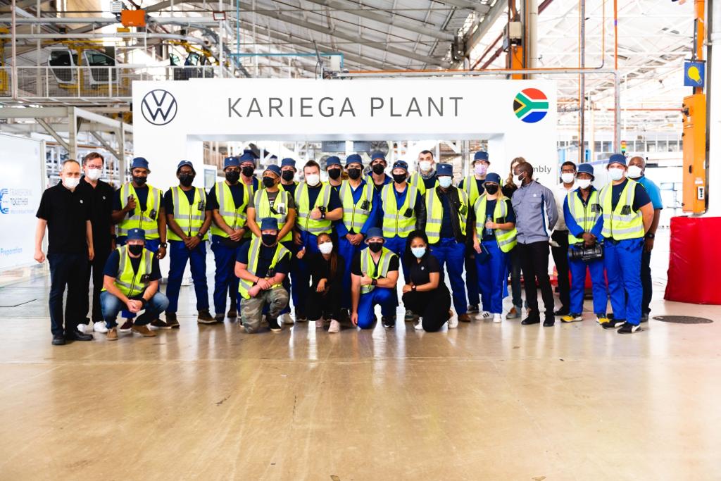 Did you know that the Polo Vivo, Polo and Polo GTI are all built on one line in the @VolkswagenSA Kariega plant? Every 1 minute and 40 seconds, a #NewVolkswagenPolo comes off the production line.