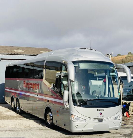 Our new coach is a 53 seater with drinks machine, onboard toilet and disabled lift fitted. If the lift is required for a trip or tour the capacity for passengers decreases to 49 seats 🚌
Hareavescoaches.co.uk, email info@hargreavescoaches.co.uk, our FB page or 📞 01756 752567