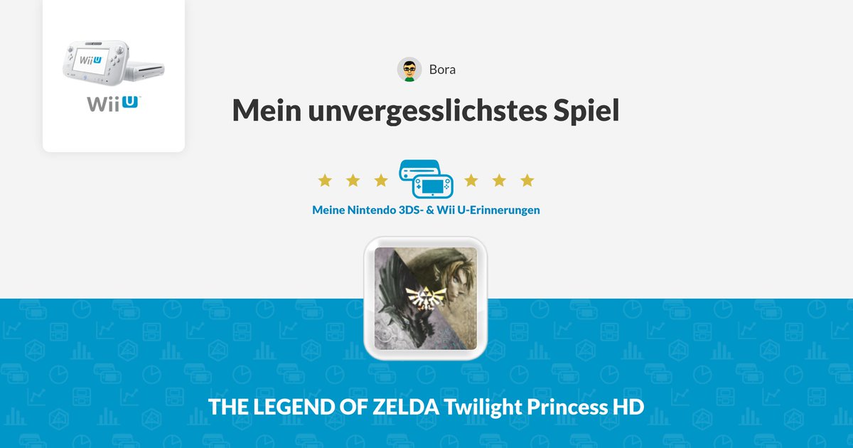 #My3DSWiiUMemories