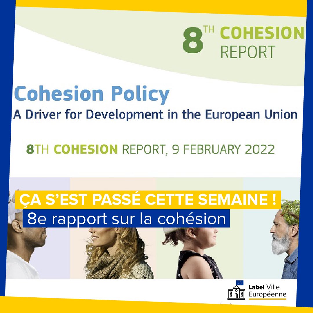 VilleEuropeenne's tweet image. Les conclusions du 8ème rapport sur la #cohésion ont été dévoilés la semaine dernière !  

Découvrez les impacts de la politique de cohésion sur les régions et les villes 🇪🇺 
👇
ec.europa.eu/commission/pre… 

#CohesionReport  #CohesionPolicy #Europe