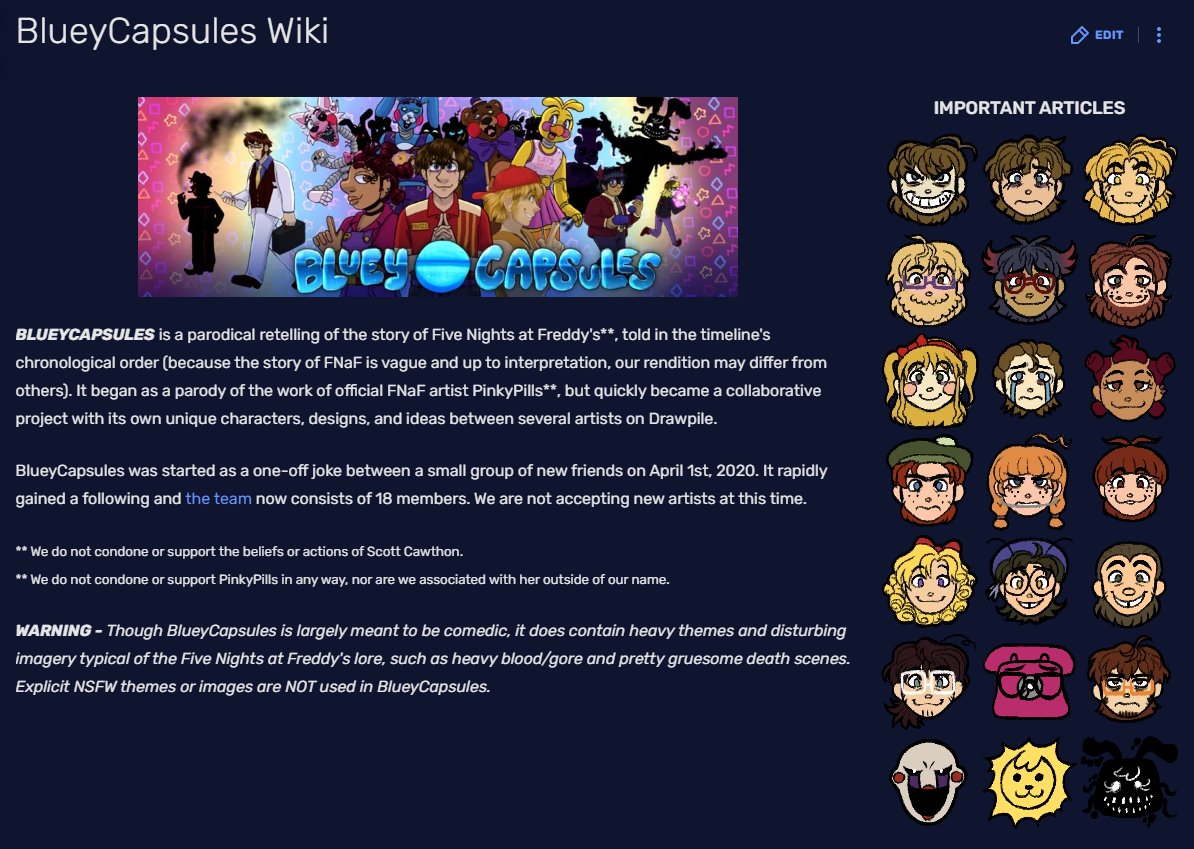Bluey Capsules on X: RT @Tybaxel: i updated the blueycapsules wiki page  with little icons for most main and major characters that link to their  pages, so now it… / X