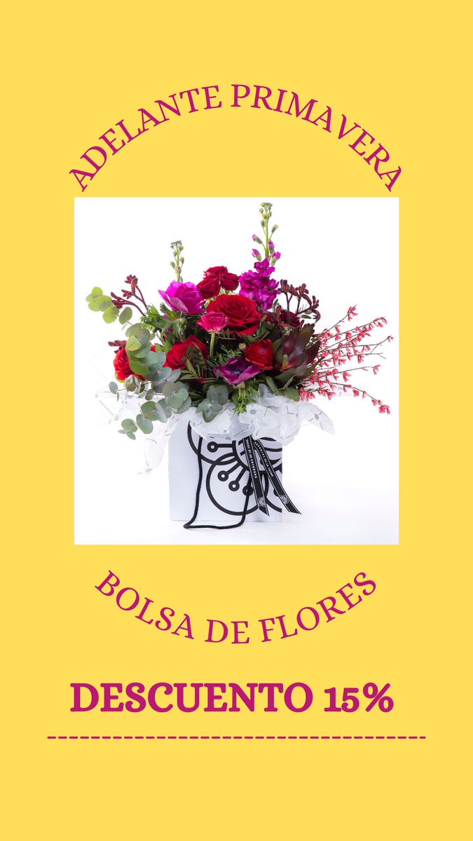 ¡ESTAMOS DE OFERTA! Entra en nuestra web y descubre nuestras bolsas de flores 🌷🌼🌹💘naranjasdelachina.com/ramos-flores/