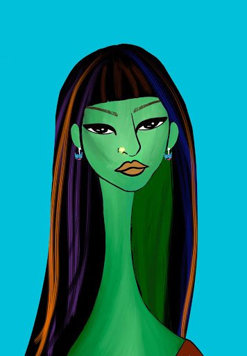 I have found my beautiful long nickie lady. 
So happy to have her 💚
@LongNeckieLady <a href="/ReeseW/">Reese Witherspoon</a>
<a href="/NylaCollection/">Nyla Hayes ⏰️🎙🦕👑</a> <a href="/BossBeautiesNFT/">Boss Beauties has moved</a>
#LNL #LongNeckieLadies