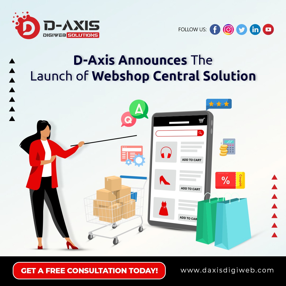 DDigiweb's tweet image. We are soo excited to announce the launch of Webshop Central Solution with an idea to streamline inventory plans across various platforms.
.
Mail: info@daxisdigiweb.com
Web: daxisdigiweb.com
Ph. no.- +91-7042927096, +91-7042409819
.
#inventorymanagement #inventorysoftware