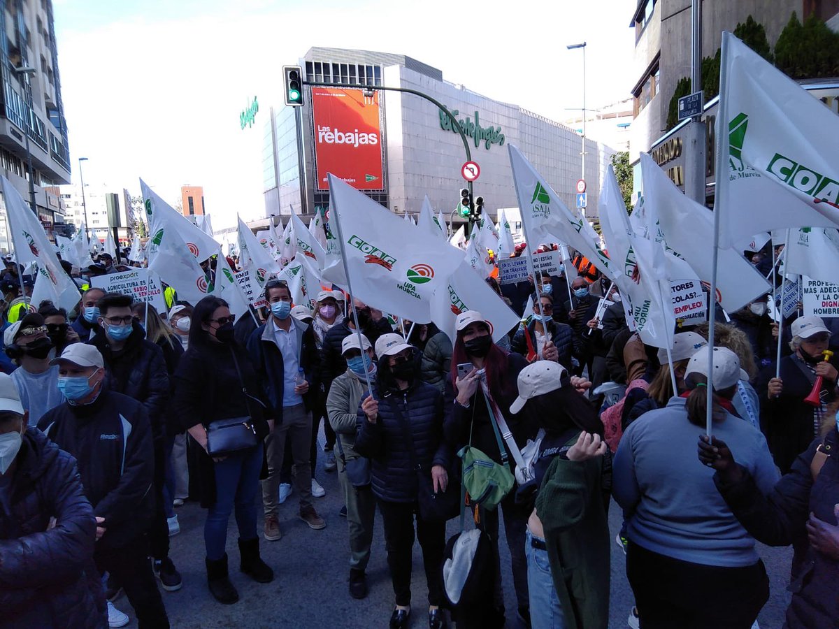 Asistimos a la manifestación en defensa de nuestro sector. 
#PreciosJustos
#SOSrural
#futuroparaelcampo