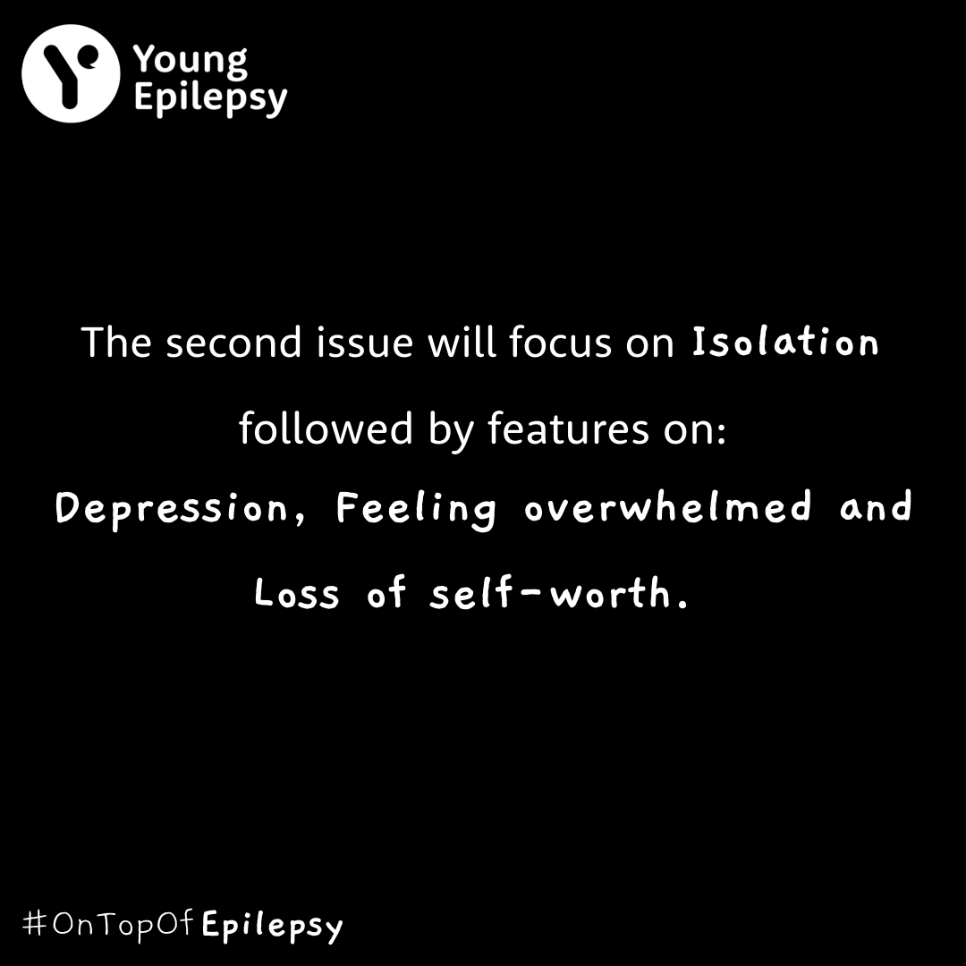 youngepilepsy's tweet photo. You shared with us how epilepsy has affected your mental wellbeing.

Based on what’s most significant for you, we’re developing a Mental Health Wellbeing Space on The Channel.

The second issue focuses on Isolation: https://t.co/4VkMRyc48y

#TheChannel https://t.co/vCs6QP2wBq