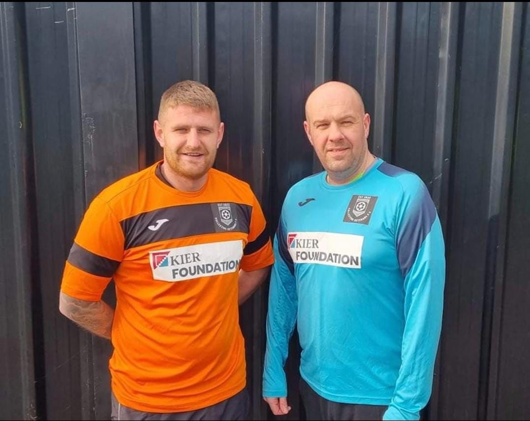 WillenhallVets's tweet photo. @kiergroup sneak preview of what the lads will be wearing Sunday!! Thanks to our willing models Chad and Steve !! 
🟠⚫COLLECTIVE AY WE⚫🟠 https://t.co/PREnV3WB5B