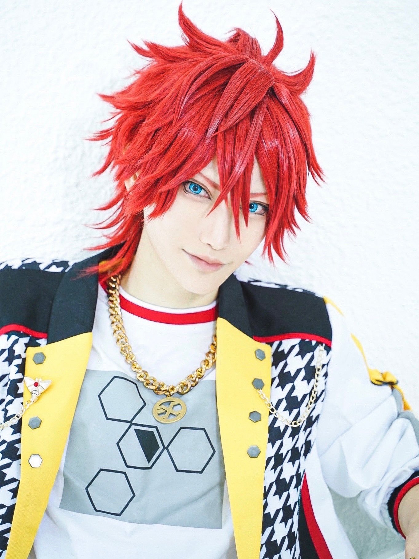 天城燐音 ウィッグ コスプレ セット済み - コスプレ 天城燐音 ウィッグ コスプレ セット済み - コスプレ