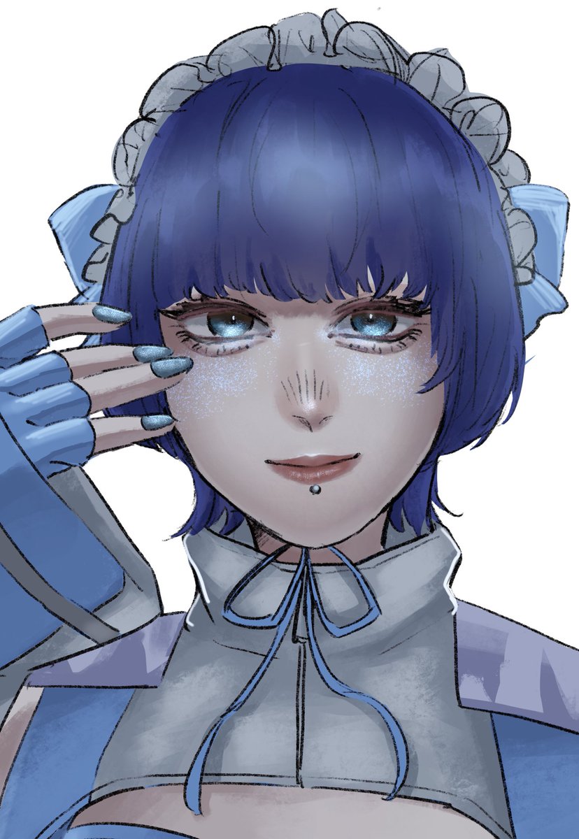 友だちが可愛かったので絵を描きました