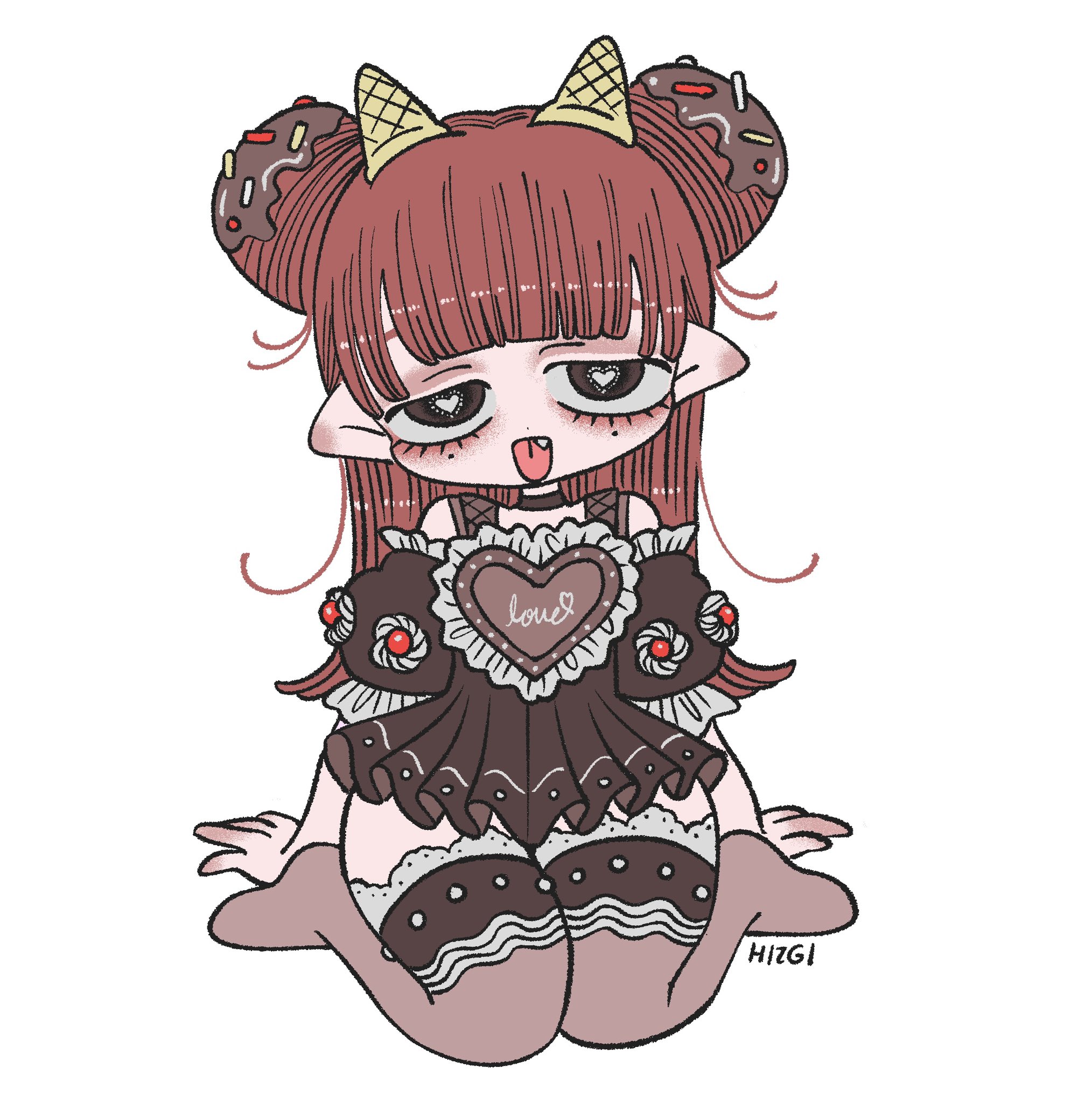 HIZGI on X: チョコレートの悪魔 t.cooLAYtKXo8q  X