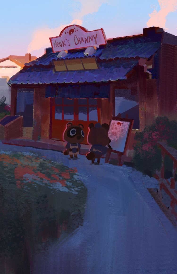 Os voy a dejar un hilo de fondos de pantalla de Animal Crossing 💚💚, image size:750x1159