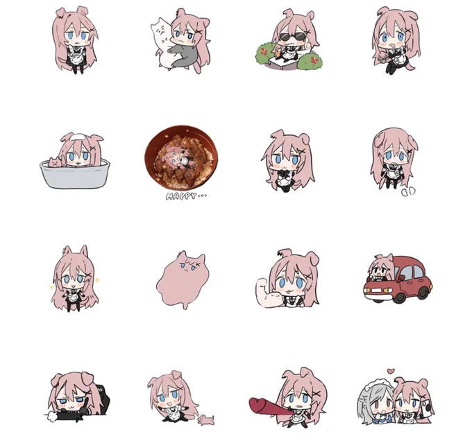 いぬよちゃんのスタンプがリリースされました!🐕
よければ見てね(ᐡ •͈ ·̫ •͈ ᐡ)

https://t.co/mf5XapqtGn 