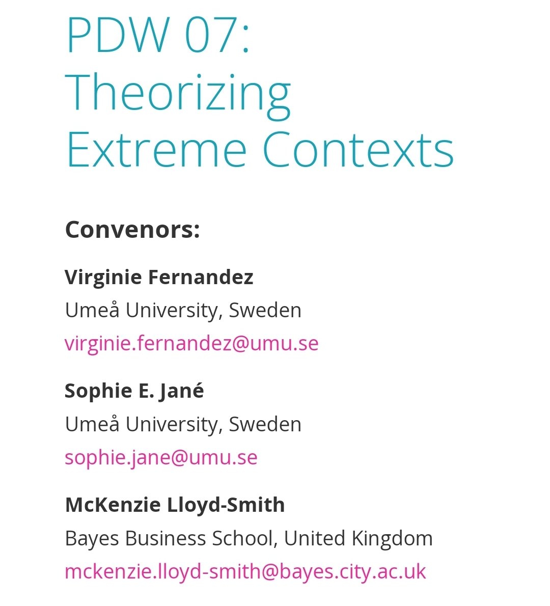 Sophie_E_Jane's tweet photo. 🚒🦺🚑 ⛑️🛠💉 Call for Applications! Deadline to apply for our PDW @egos2022 is April 30. 
Let's chat about your work! @VFZthese @McKenzie_L_S  @Markus_hallgren @Org_Studies @samerfaraj 1/4 https://t.co/KKuEQsLv7n