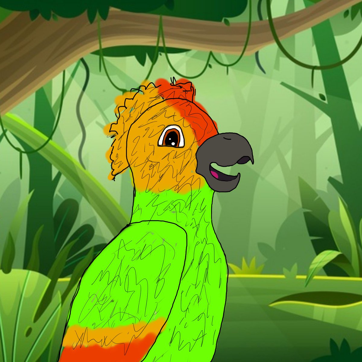NFTpartyparrots's tweet photo. Hey guys!🦜

We wanted to share with you this NFT Prototype... It is the first idea that helped Party Parrots become the project that is now helping the world!🔥

Give it some love and enjoy your day ✌️

#NFT #NFTCommunity #Solana #SolanaNFTs https://t.co/aaIOFRRSZw