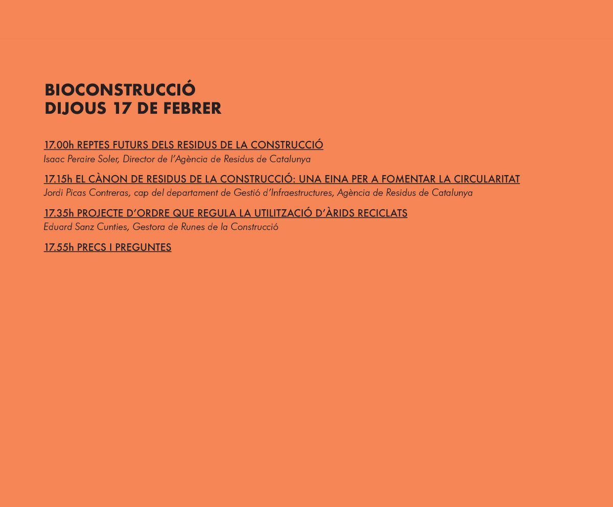 fecsvic's tweet photo. Avui comença la #FECSVic, la nova #FiraEnergiaConstruccióSostenible💡♻ No us perdeu les jornades tècniques i les seves ponències, algunes disponibles a Youtube

➡ https://t.co/gjPG2Py9zz

#jornadestècniquesFECS #vic #osona #fira #AutoconsumElèctric #biogàs #bioconstrucció https://t.co/wot8QJReMH
