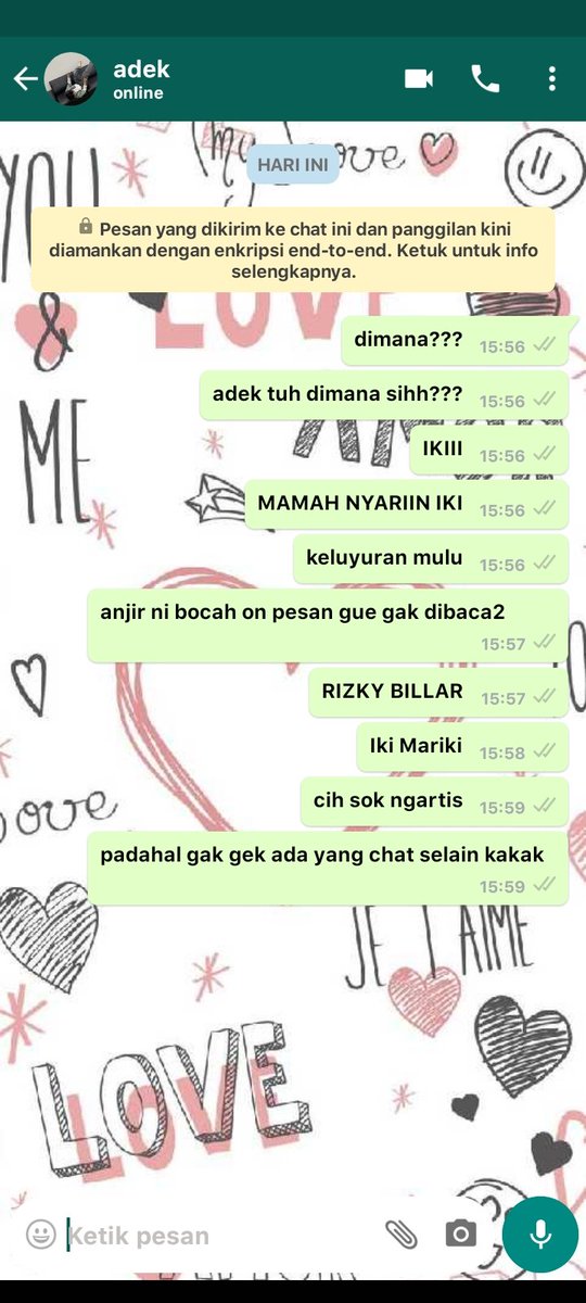 LUVIJEL's tweet photo. — perkara disuruh pulang,
riki giselle as sibling sixtwt au.

cw // harshword. https://t.co/ToKgUVc9HM