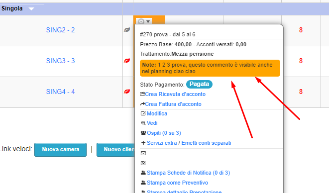 cloudhotelit's tweet photo. 💡🆕⬇️⬇️⬇️
Da oggi le note/commenti delle prenotazioni sono visibili anche dal menu azioni ⚙️ da planning

#pms #cloudhotel #software #hotel #gestionale https://t.co/LpBABOPWgV