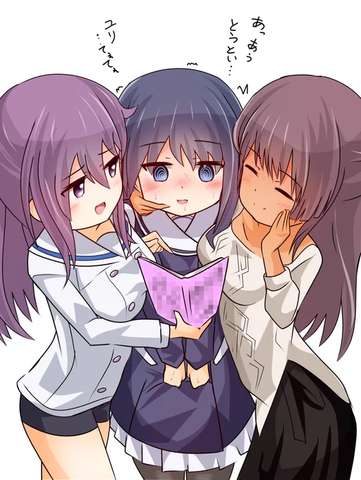 「てぇてぇ」が分からなかったので洗脳……教育されちゃうむっちゃん
#アリスギアお絵かき 