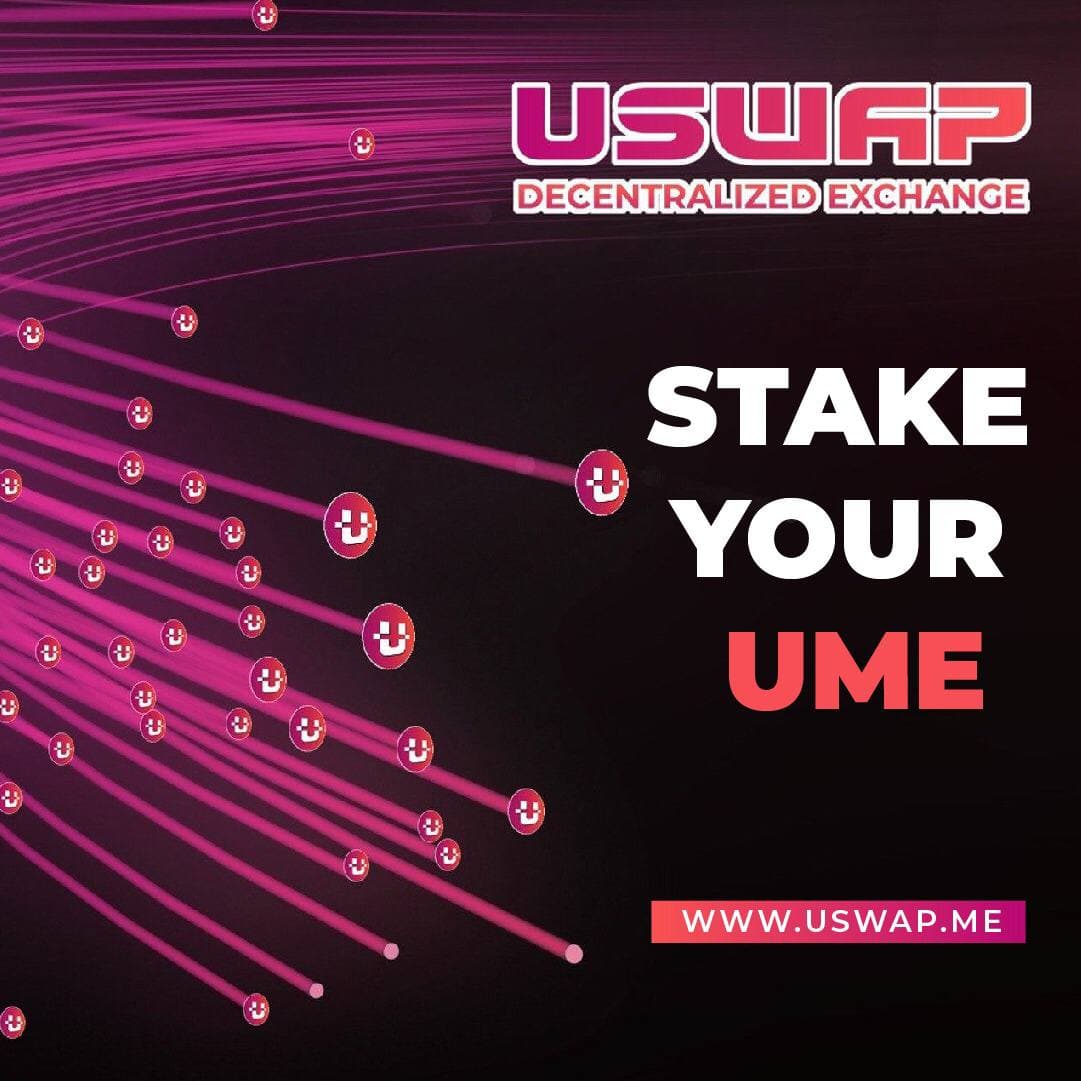#Smartpeople are staking their #UME in order to make their #crypto work for them! It's the easiest way to turn a #profit on Uswap.me ! Be sure to check it out for yourself!