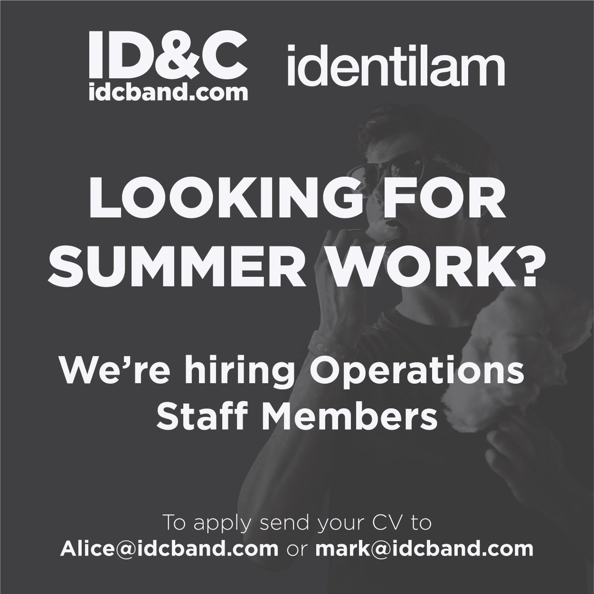We need operations staff members to join our team for the Summer season in Tunbridge Wells from April to September inclusive. Must be at least 17 years old.

Come along to our recruitment open day on Friday 18th February, 11am-3pm at The Forum in Tunbridge Wells to find out more!