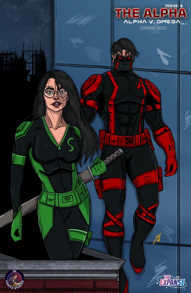 Here’s some promo art for The Alpha Issue 4 coming later this year. 

Check out #thealphacomicseries 
Link is down below! 

theexpansecomics.co.uk/Jm_comics_stor…

#indiecomics #superhero #comic #comicbooks