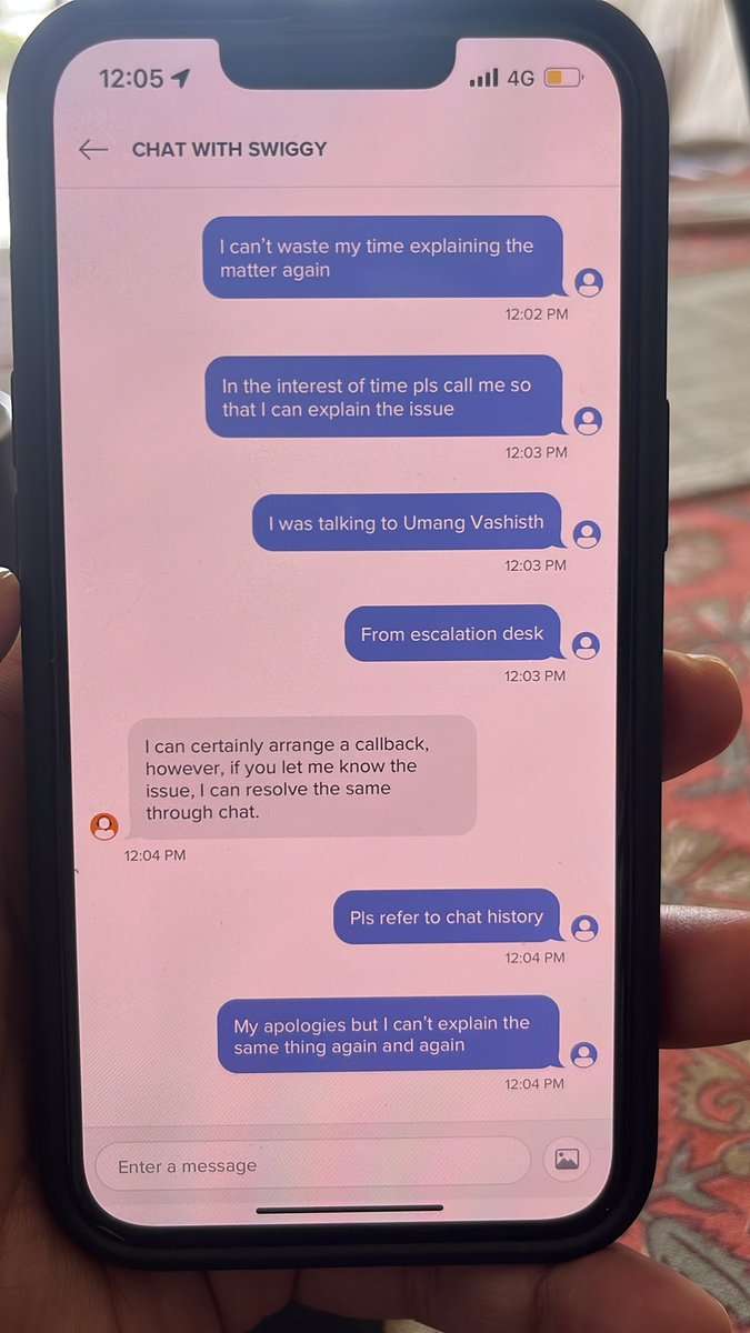 ZamanSaif's tweet photo. Nightmare with Swiggy continues.. @swiggy_in @SwiggyCares @SwiggyTech @swiggydesign https://t.co/bezvFiZiDj