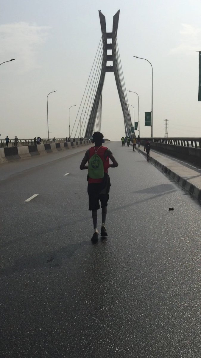 mabinsaid's tweet photo. Running reminds me that even in your weakest moments, you are strong! #marathon #42km #Lagos https://t.co/EteHe58hUL