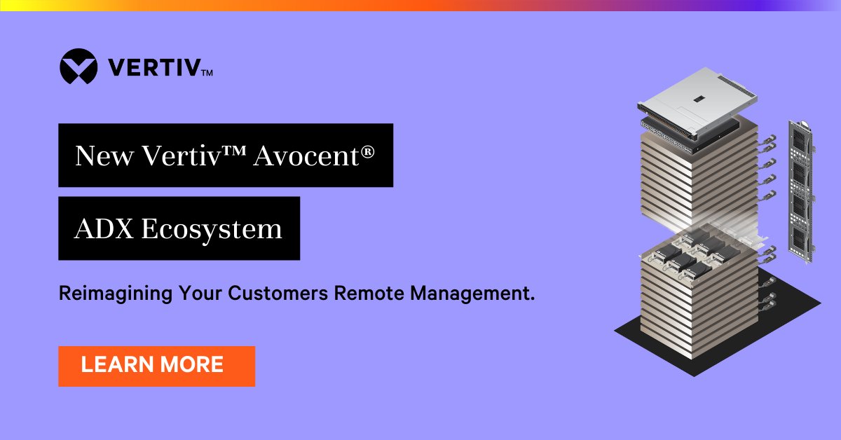 Memory_Bank_Ire's tweet photo. Just Launched! The new @Vertiv™ Avocent® ADX Ecosystem!

Now your customers truly can control IT all.

Contact us today to discuss your requirements https://t.co/Z1hMjGw2Ba

#Vertiv #ProductLaunch #CriticalIT #Infrastructure #ManageITAnywhere #Avocent #IT #Technology #ITReseller https://t.co/5vsEuEsHYn