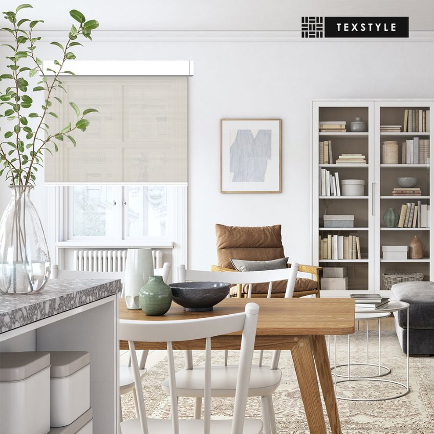 rolleaseacmeda's tweet photo. Mesa Light Filtering maintains privacy while allowing some natural light into the room ☀️ This makes it a great choice for those wishing to protect furniture, carpeting, and other treasured items from harmful UV rays without using a blackout shade.
#Texstyle #Interiordesign https://t.co/ZXkO6N9wcW