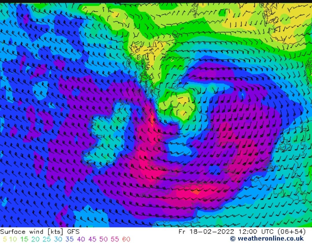 DerekTheWeather's tweet photo. #StormEunice the @metoffice has now issued an AMBER warning on Friday! Significant disruption is likely with damaging gusts of wind. 

Stay tuned @BBCRadioWales and #BBCWalesToday for updates. https://t.co/c9LVDWEKOO