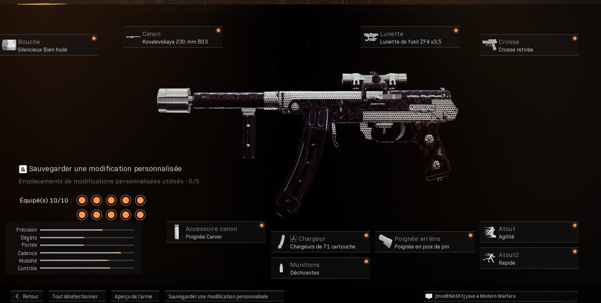 CHOWH1_'s tweet photo. Voici la meilleure arme du jeu actuellement, elle n'a AUCUN équivalent !

Enjoy :) https://t.co/WZuqEJGJAv