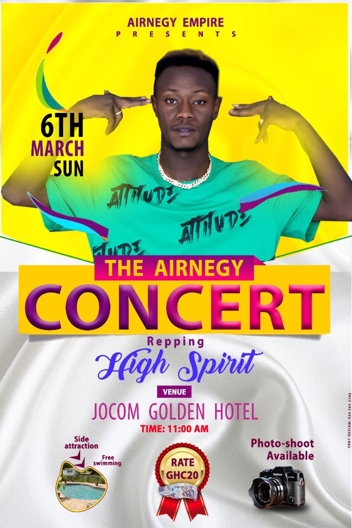 highspirit_seg's tweet photo. #TAC Settings ๐ฅ๐ฅ My Bolga People, Letโs Go Craxy on The 6th of March Inside Jocom Golden Hotel ๐คฉ๐คฉ. Come Letโs Have Fun ๐๐๐ #1General #Shurumempaya @Bwayne_Music @ruty_roc @LCypid https://t.co/1rXQDhEaYZ