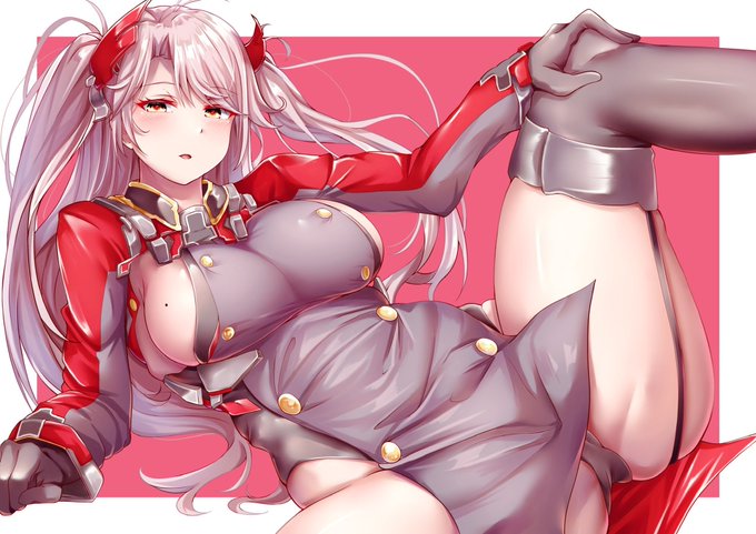 プリンツ・オイゲン描きました
#アズールレーン 