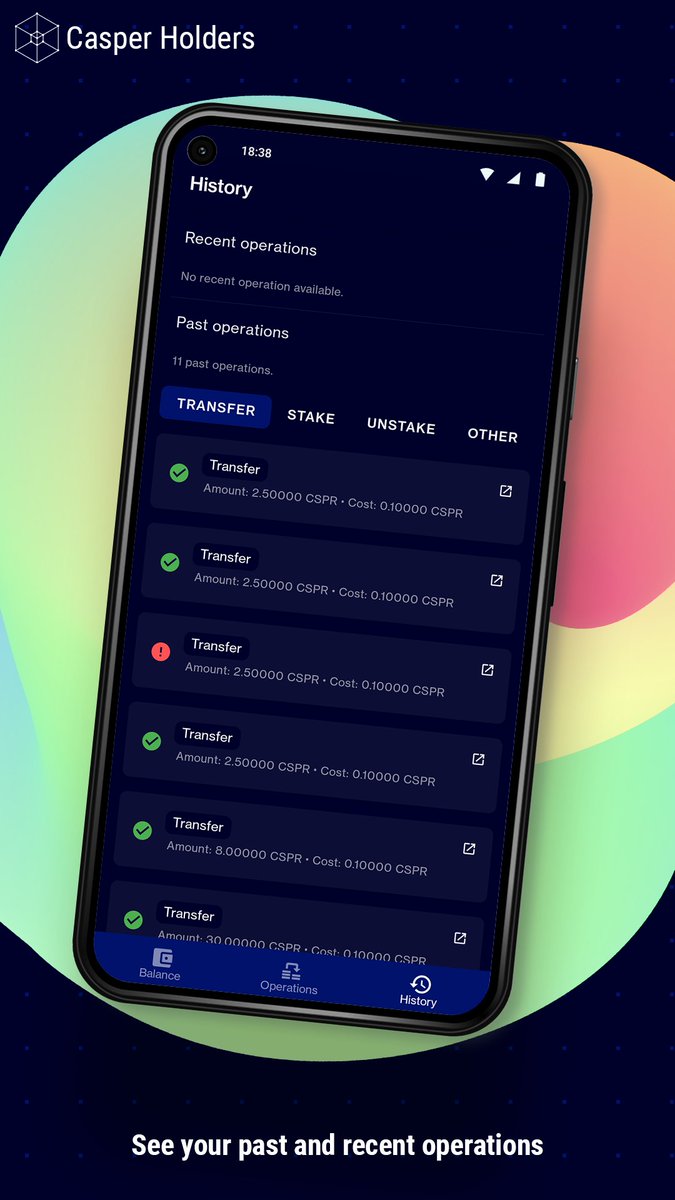Div3_App's tweet image. It's live ! CasperHolders mobile app is now available on Android🔥 Use your @Ledger device to transfer or stake $CSPR on mobile 🎉 play.google.com/store/apps/det…