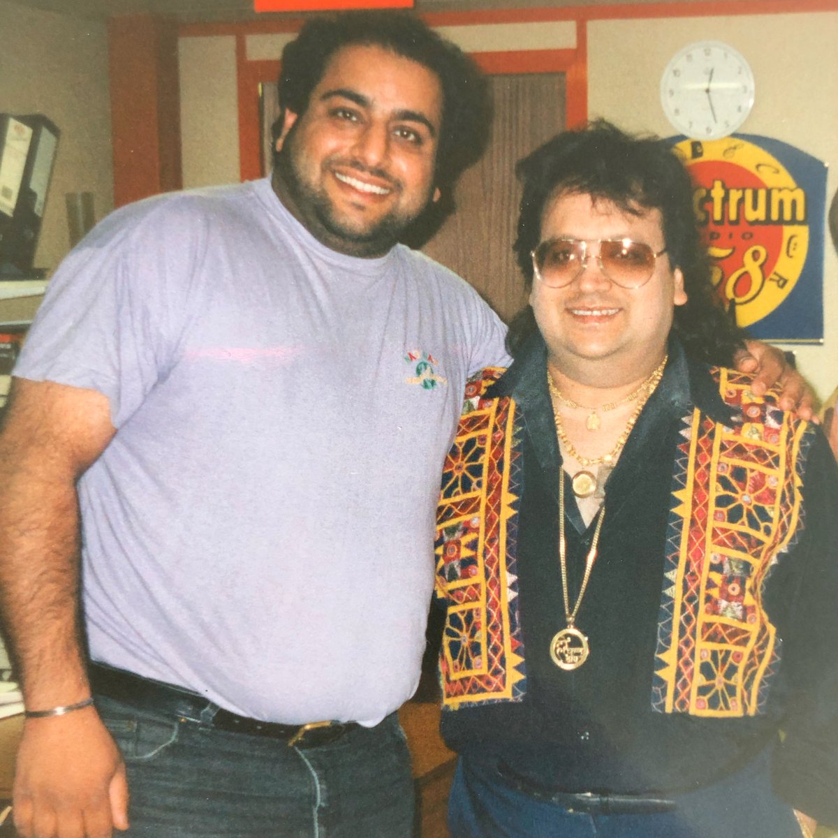 Gone…but long may the disco continue… #BappiLahiri #RIP