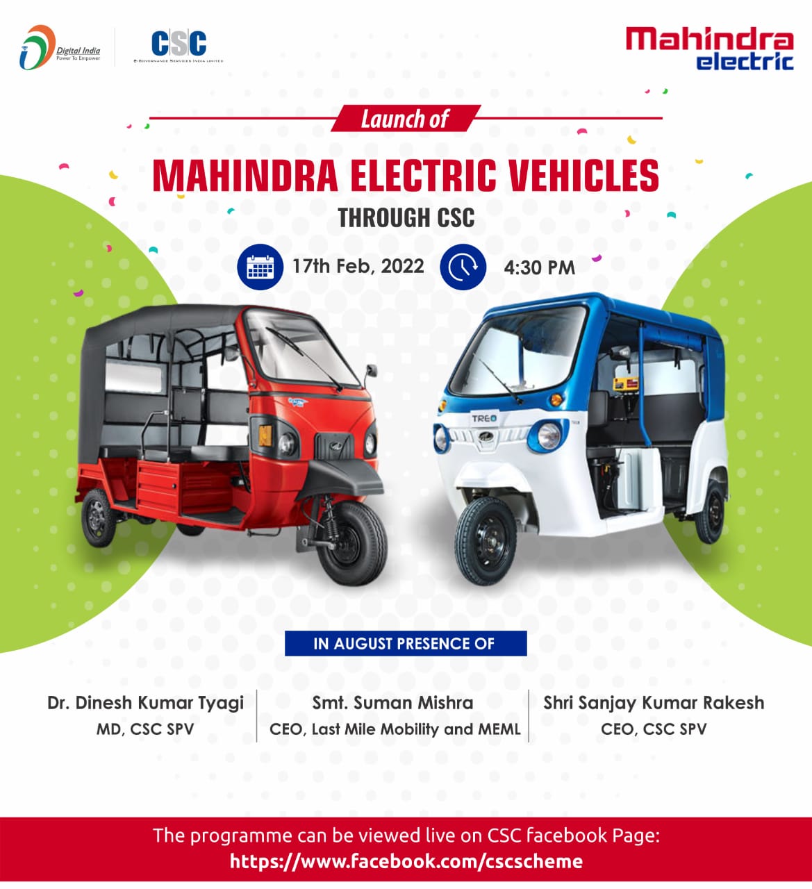 Mahindra electric auto dealership deals