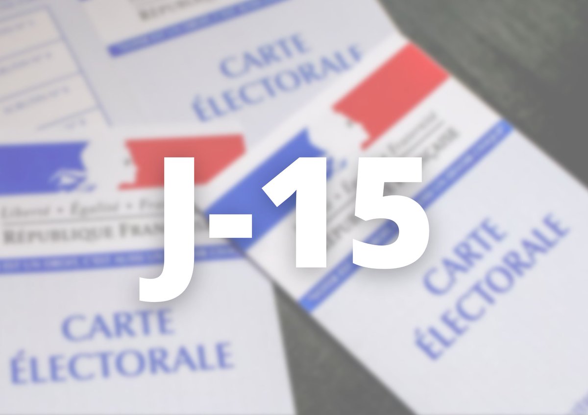 🗳️ [ÉLECTIONS PRESIDENTIELLES 2022] 🗳️

Il vous reste 15 jours pour vous inscrire sur les listes électorales !

Inscriptions en ligne jusqu’au 2 mars et jusqu’au 4 mars en mairie ou par courrier.
+ d’infos sur 👉 bit.ly/3sLDCh7