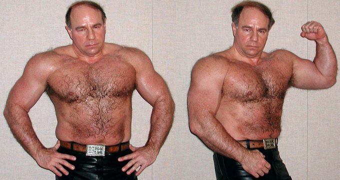 California Musclebear from https://t.co/uDvNgxouOP profiles  --  #california #musclebear #muscleman #leatherman