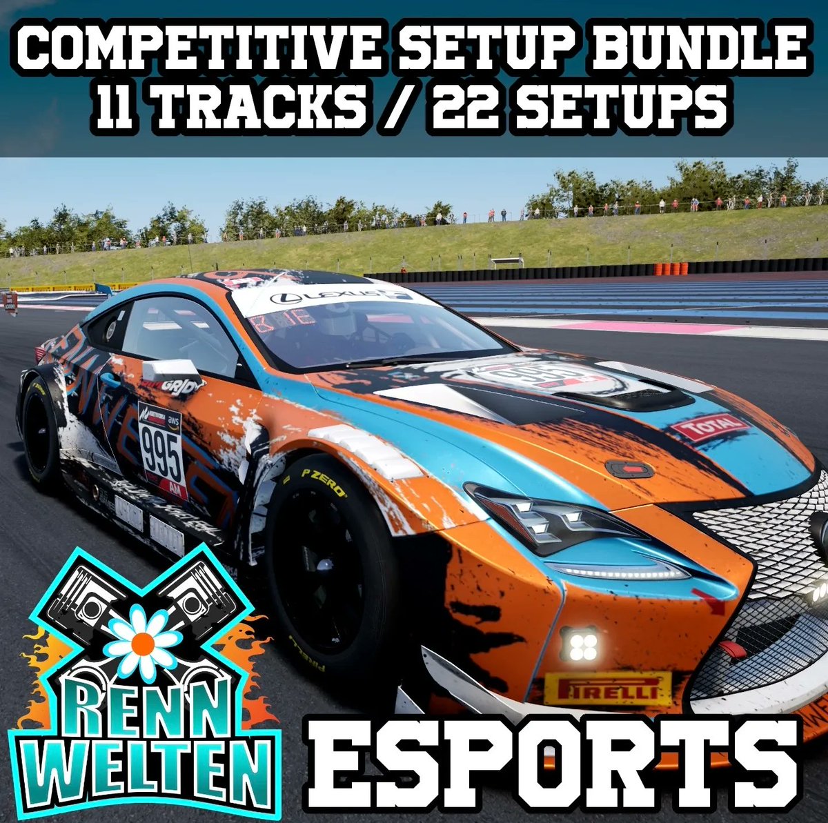 Setsbase's tweet photo. Awesome setups for Lexus 💯
#setsbase #setupsforacc #accsetups #setupsforlexus #lexussetups #setupbundle #lexusgt3 #welovesetups #wewin https://t.co/ewrFnM4ZAB