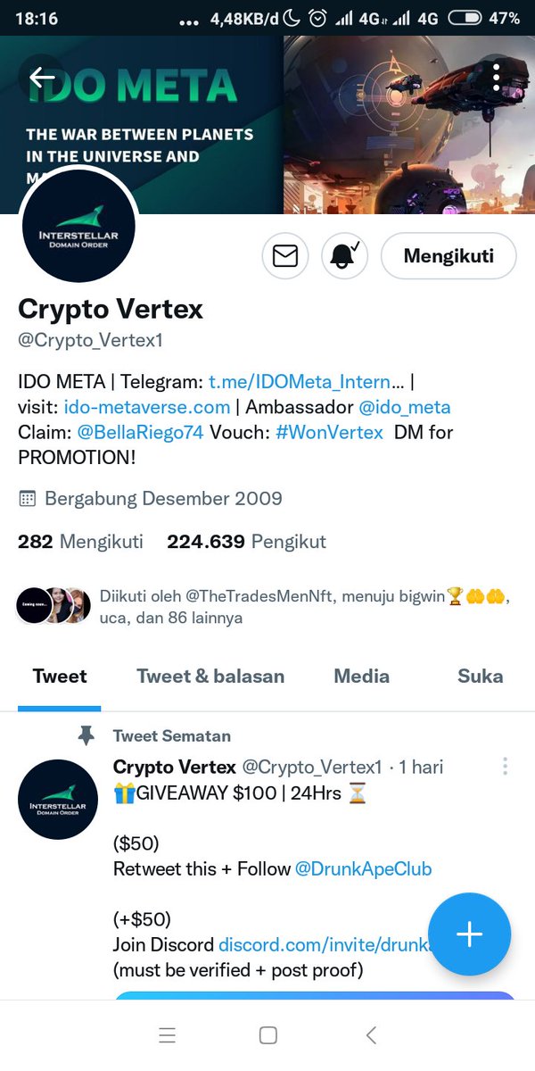 Oxbigwinaminn's tweet photo. @DoyoungPromotes @Crypto_Vertex1 Done https://t.co/X1sumDE6qA