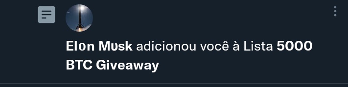 Caralho esse manipulador de mercado n para de me encher o saco
Não quero seus #Bitcoin elon, para de me add nisso...