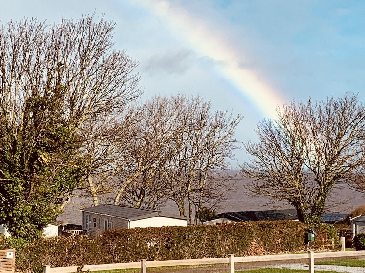 🌈🌈😊 <a href="/wcresorts/">Westcountry Resorts</a> #staudriesbay #holiday #rainbow