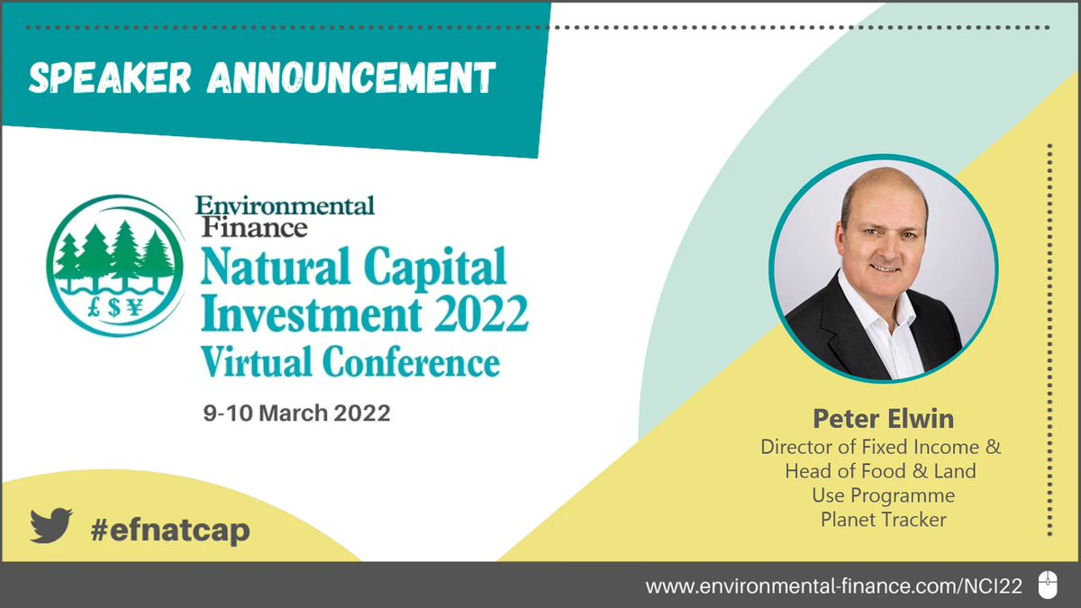 planet_tracker's tweet photo. Despite the growing interest, #naturalcapital investment opportunities remain limited and #biodiversity needs to be built into consideration of all companies and their investors. Join the conference hosted by @Enviro_finance on 9-10 March π https://t.co/Lwyi4aKWyB #efnatcap https://t.co/68I1hB0DAS
