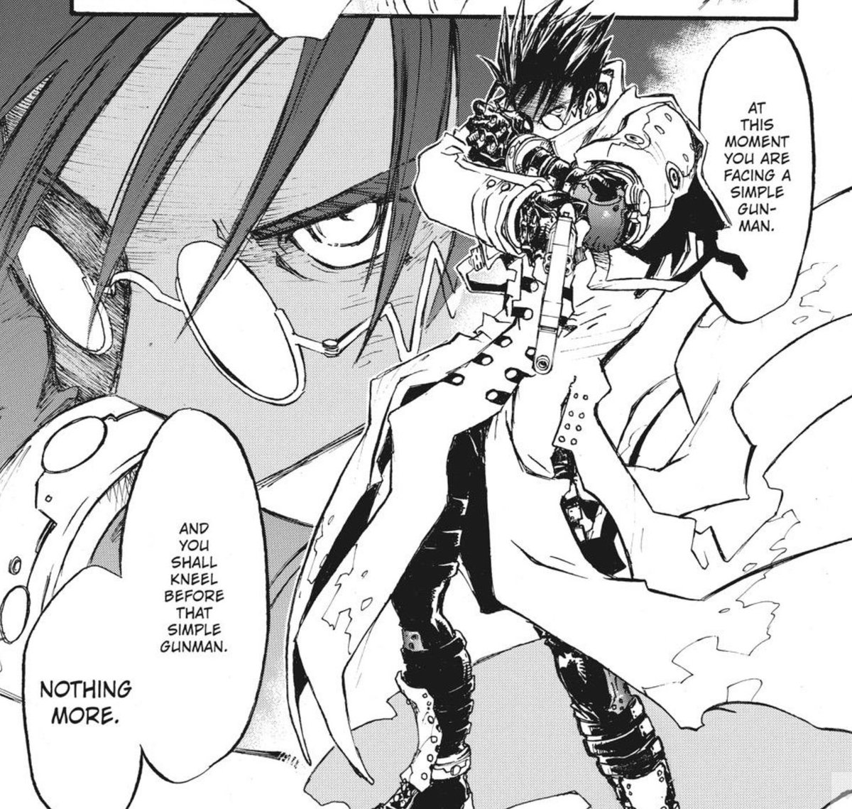 more Vash panels because he's just so cool. Sir your gender, hand it over 