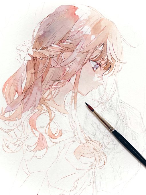 「Watercolor」のTwitter画像/イラスト(人気順))