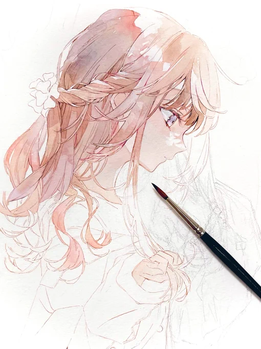 wip*
#Watercolor #illustration 
